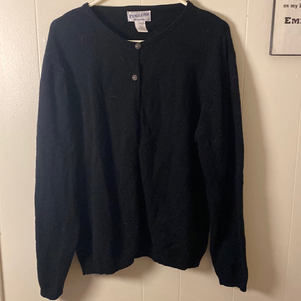 Pendleton Lambswool vintage cardigan L